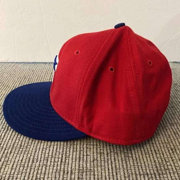 New Era Phillies wool baseball hat cap 59/50 only cap worn on field Philadelphia - Picture 6 of 17
